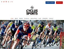 Tablet Screenshot of cyclussports.com